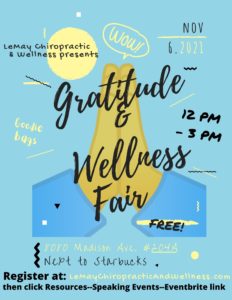Gratitude & Wellness Fair 2021